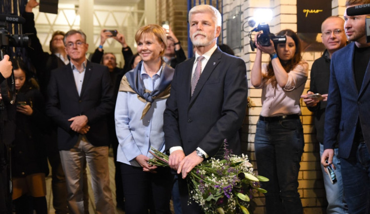 Petr Pavel s manželkou Evou.