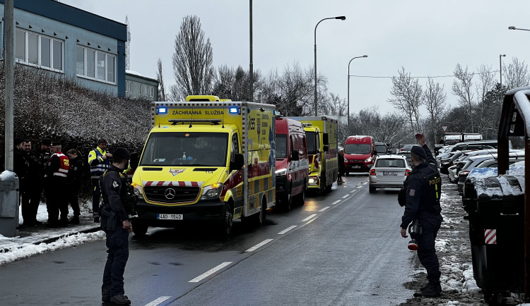 Na místo přijeli i hasičští chemici.