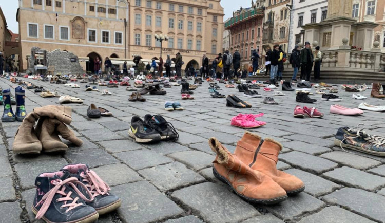 Instalace Amnesty International z února tohoto roku