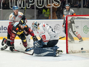 Hokejisté Sparty porazili i počtvrté v sezoně Kladno, tentokrát 4:3
