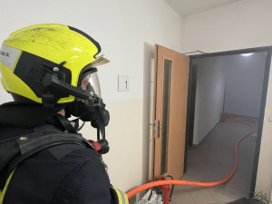 VIDEO: Při požáru v Praze zemřeli dva psi, hasiči jim dávali první pomoc