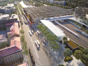 Rekonstrukce nádraží Smíchov má být hotová v roce 2028. První práce začnou letos