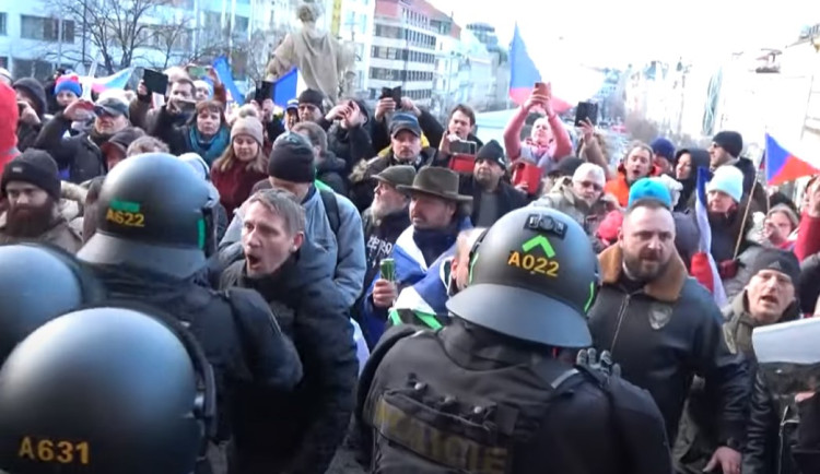 Pořadatelé protivládní demonstrace žádají kontrolu policejního zásahu u muzea