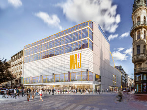 Rekonstrukce obchodního domu Máj v Praze bude hotová příští rok, vyjde na čtyři miliardy