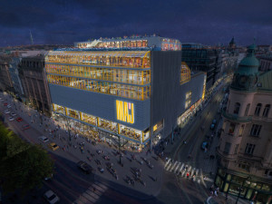 Rekonstrukce obchodního domu Máj v Praze bude hotová příští rok, vyjde na čtyři miliardy