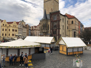 Velikonoční trhy začnou v Praze v sobotu. Nabídnou největšího zajíce, kulturní program zase české tradice