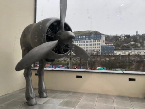 FOTOGALERIE: David Černý v areálu smíchovského lihovaru vystaví svá díla