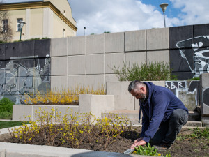 U metra Vltavská je nová výstava, poslední před zahájením stavby