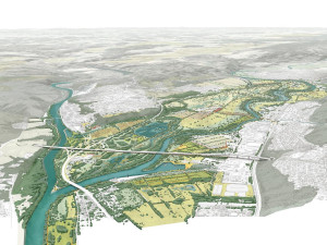 VIZUALIZACE: Park na soutoku Berounky a Vltavy dostal podobu. Bude jedním z největších ve střední Evropě