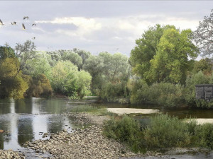 VIZUALIZACE: Park na soutoku Berounky a Vltavy dostal podobu. Bude jedním z největších ve střední Evropě