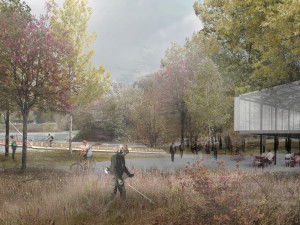 VIZUALIZACE: Park na soutoku Berounky a Vltavy dostal podobu. Bude jedním z největších ve střední Evropě