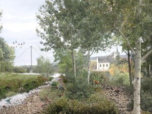 VIZUALIZACE: Park na soutoku Berounky a Vltavy dostal podobu. Bude jedním z největších ve střední Evropě