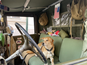 Konvoj historických vozidel dnes v Praze připomněl konec druhé světové války