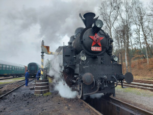 Národní technické muzeum vypravilo první muzejní vlak
