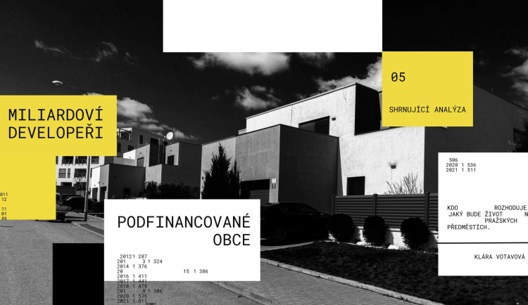 Miliardoví developeři, podfinancované obce: Kdo vytváří podobu pražských předměstí?