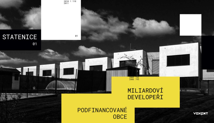 „Kde klid převládá nad stresem,“ láká developer do Statenic. Jeho plány ale obec rozeštvaly Grafika: Jozef Jakubov / Voxpot /