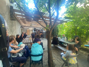 Žižkovské podniky otevřely svoje dvorky pro veřejnost