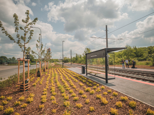 Nová tramvajová linka na Libuš je v provozu. V sobotu ji město slavnostně otevřelo