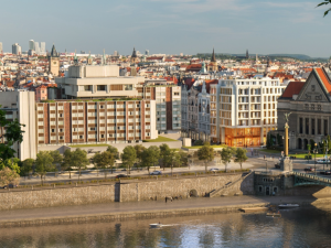 Vizualice rekonstruované budovy