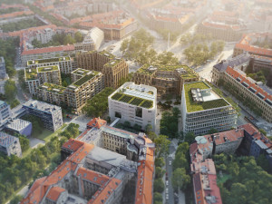 Návrh týmu Cityförster (NL) + Studio Perspektiv (ČR)