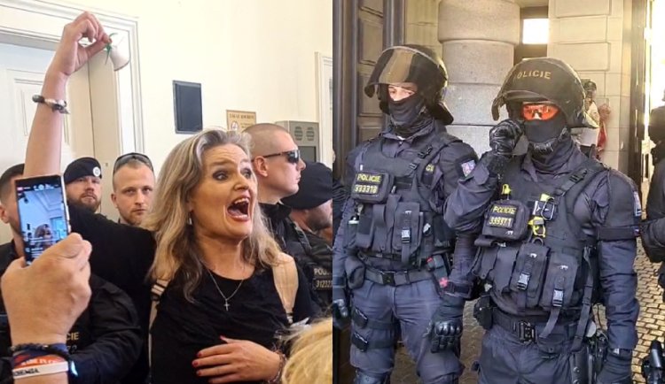 Jana Peterková u soudu.