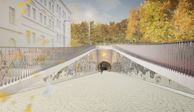 Vyústění tunelu na Žižkově budou zdobit světelné prvky se zrcadly