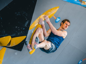 Lezec Ondra získal stříbro v pražském závodě Světového poháru v boulderingu