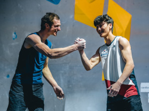 Lezec Ondra získal stříbro v pražském závodě Světového poháru v boulderingu