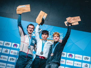 Lezec Ondra získal stříbro v pražském závodě Světového poháru v boulderingu
