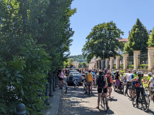 Prahou projely v rámci Světového dne kola stovky cyklistů