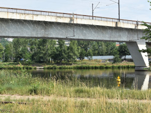 Sedmička začala se stavbou nového parku u Vltavy, stát bude skoro padesát milionů