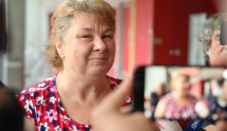 Martina Bednářová u soudu.