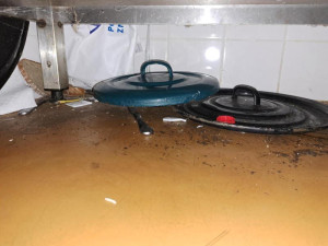 Myší trus, špinavé mrazáky, zanedbaný úklid. Kuchyň pražské hospody zavřela inspekce