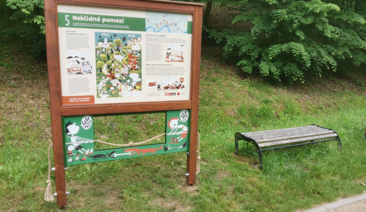 Táborské Klokoty mají novou naučnou stezku pro děti i dospělé