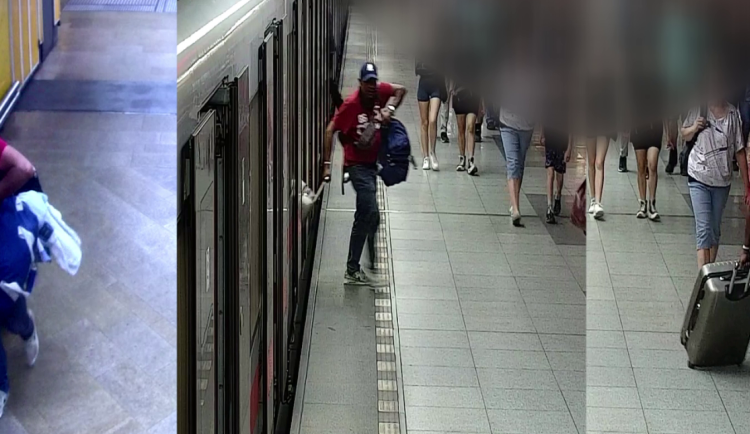 VIDEO: Muž se vloupal do bytu Praze, ukradené oblečení si hned oblékl