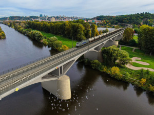 Začala rekonstrukce železničního Branického mostu v Praze za 2,7 miliardy