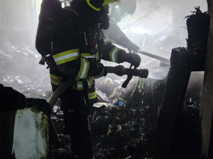 Při požáru bytu v Praze uhořeli dva psi. Dva lidé skončili v péči záchranářů