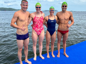 Na mistrovství světa v Japonsku s Martinem Strakou, Ondřejem Zachem a Alenou Benešovou.