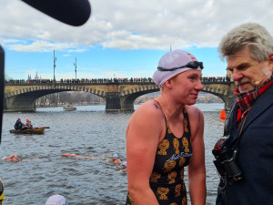 S tatínkem na Memoriálu Alfreda Nikodéma v Praze.