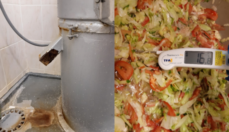 V kuchyních objevili hygienici šestnáct závad.