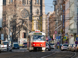 Z Karlova náměstí nepojedou deset dní tramvaje na I.P. Pavlova
