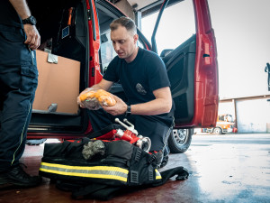 Pražští hasiči a záchranáři odjeli pomáhat s požáry v Řecku