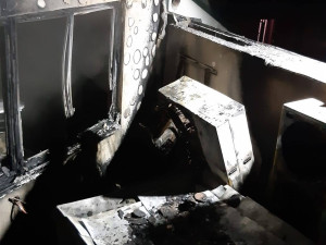 Noční požár v Praze si vyžádal milionovou škodu