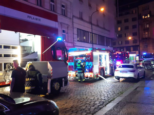 Noční požár v Praze si vyžádal milionovou škodu