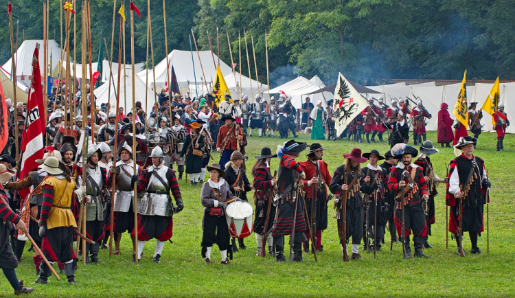 Rekonstrukce bitvy na Bílé Hoře