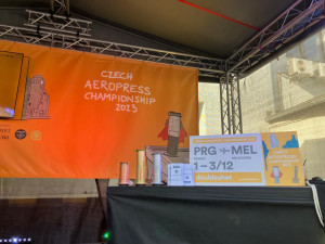 V pražských Nuslích se v sobotu rozhodlo o mistru republiky v Aeropressu