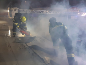 Požár na pražském Výstavišti způsobil škodu za jeden a půl milionu