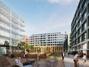 VIZUALIZACE: Čtvrtý kvadrant Vítězného náměstí navrhne česko-nizozemský tým architektů