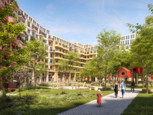 VIZUALIZACE: Čtvrtý kvadrant Vítězného náměstí navrhne česko-nizozemský tým architektů