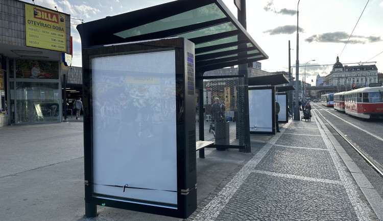 Digitální obrazovky budou i na zastávce Florenc.